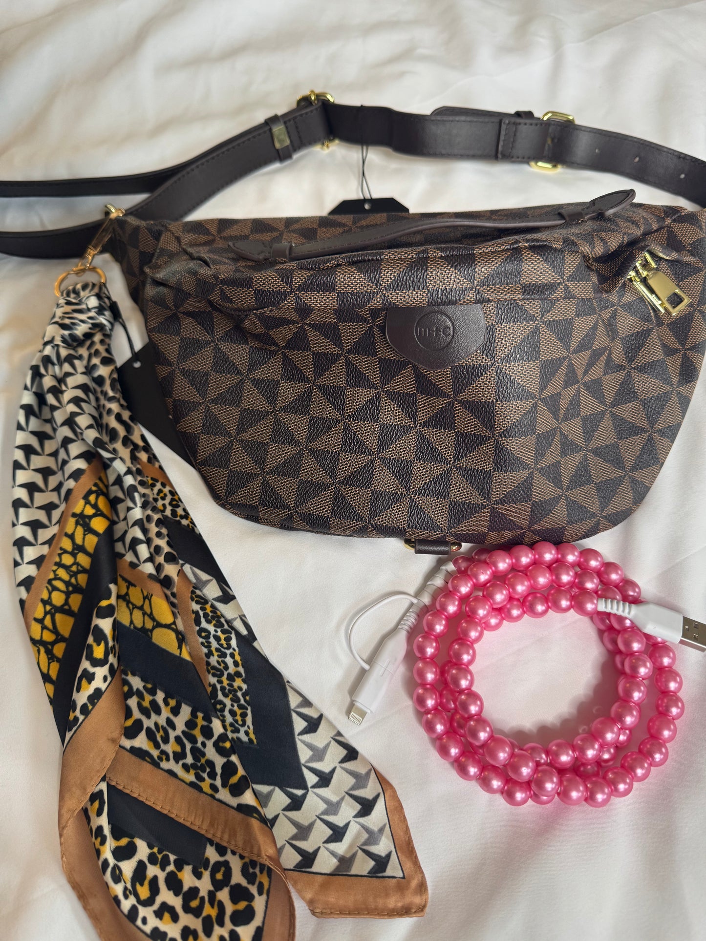 Purse keychain accessory