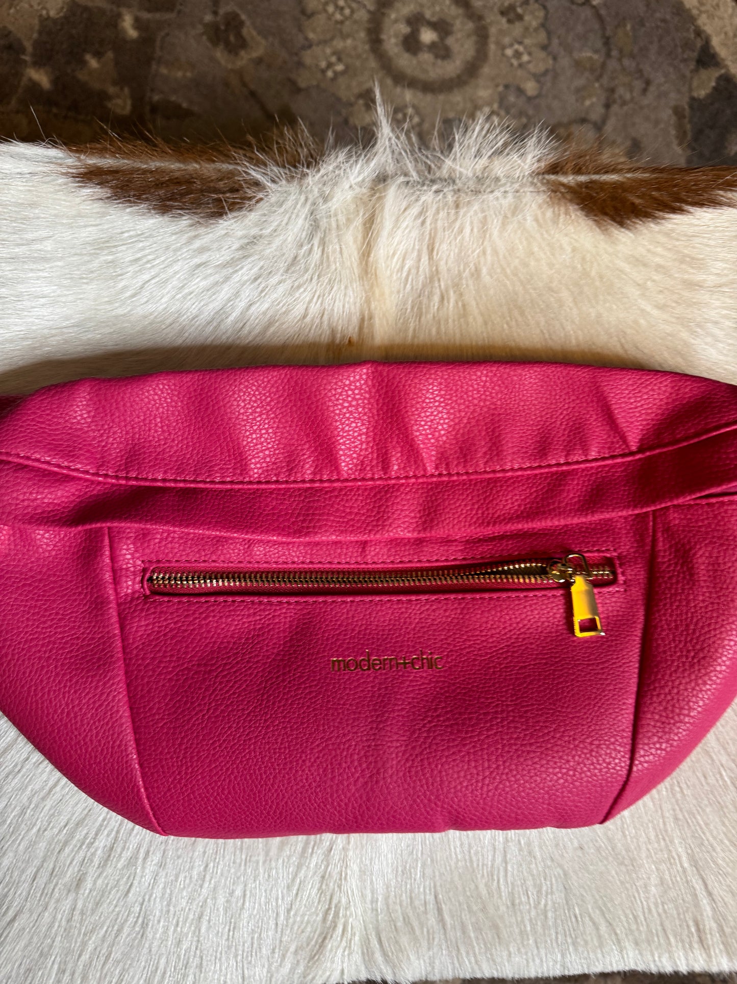 Hot Pink Crossbody Bag