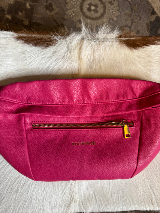 Hot Pink Crossbody Bag
