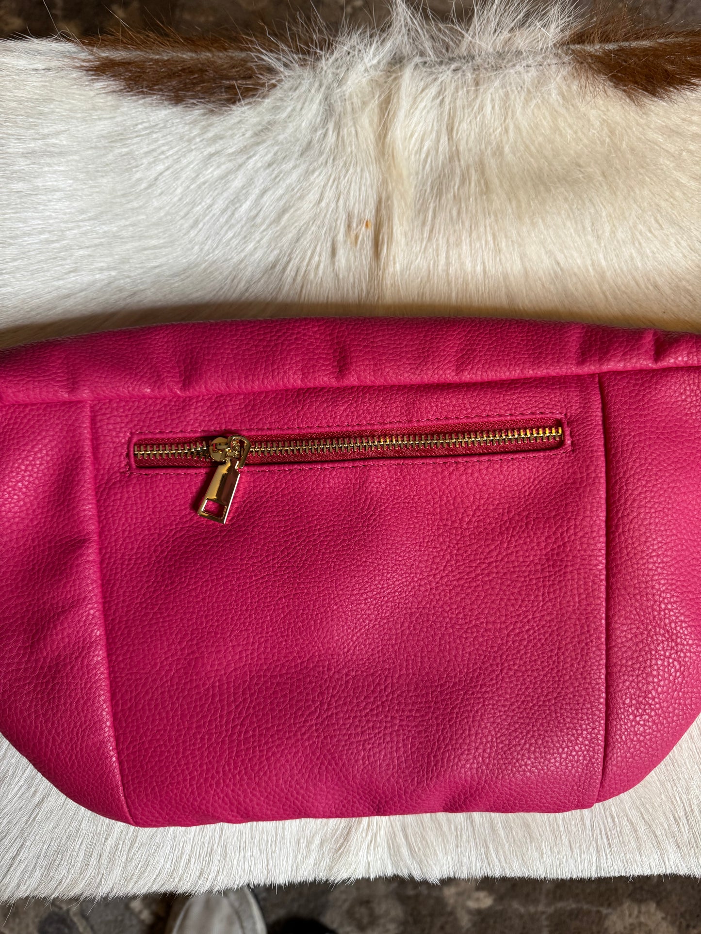 Hot Pink Crossbody Bag