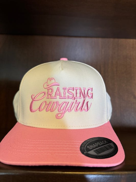 Raising cowgirls hat, pink